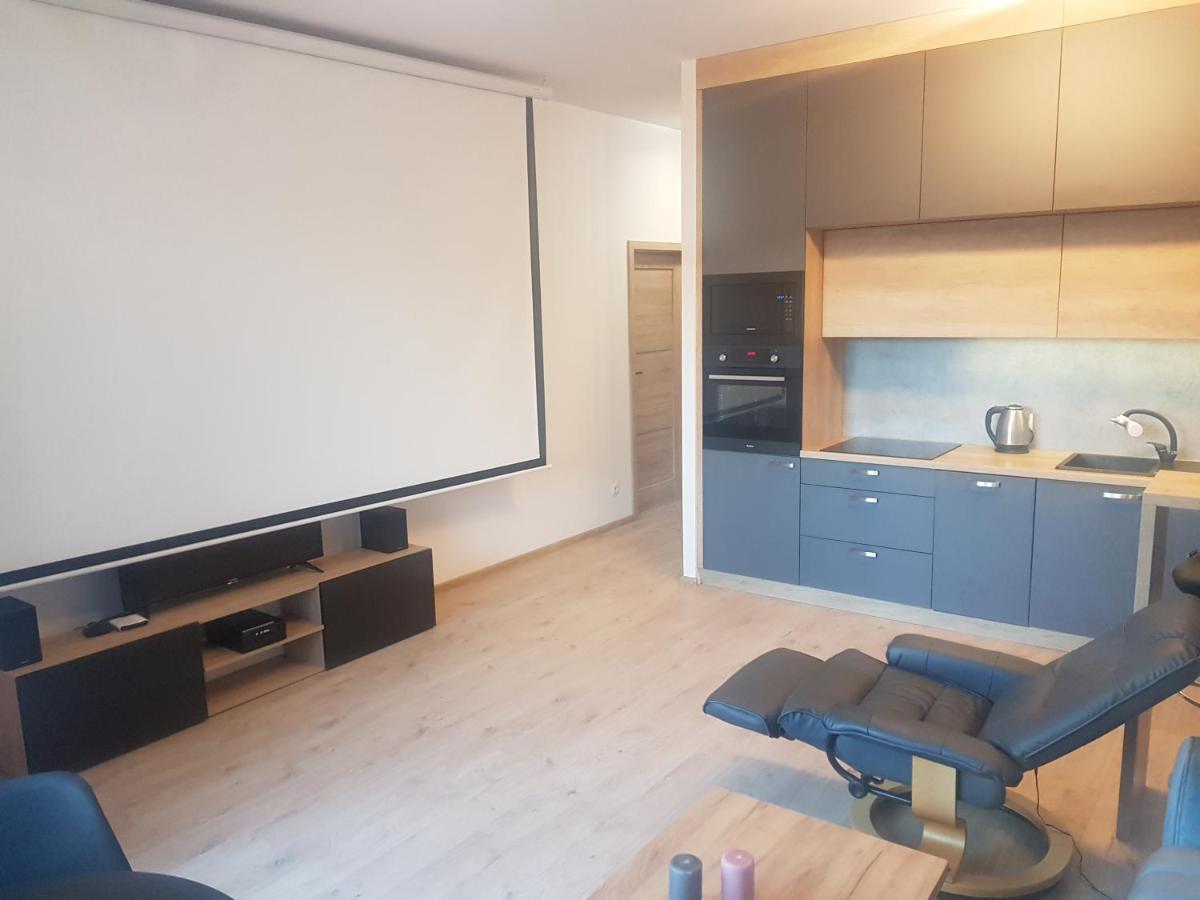 弗罗茨瓦夫Apartwro - Apartament Przy Wyspie Slodowej, Garaz, Projektor, Rowery公寓 外观 照片